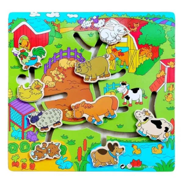 Didáticos Aprenda Brincando Animais Da Fazenda - Dm Toys Didáticos Aprenda Brincando Animais Da Fazenda - Dm Toys